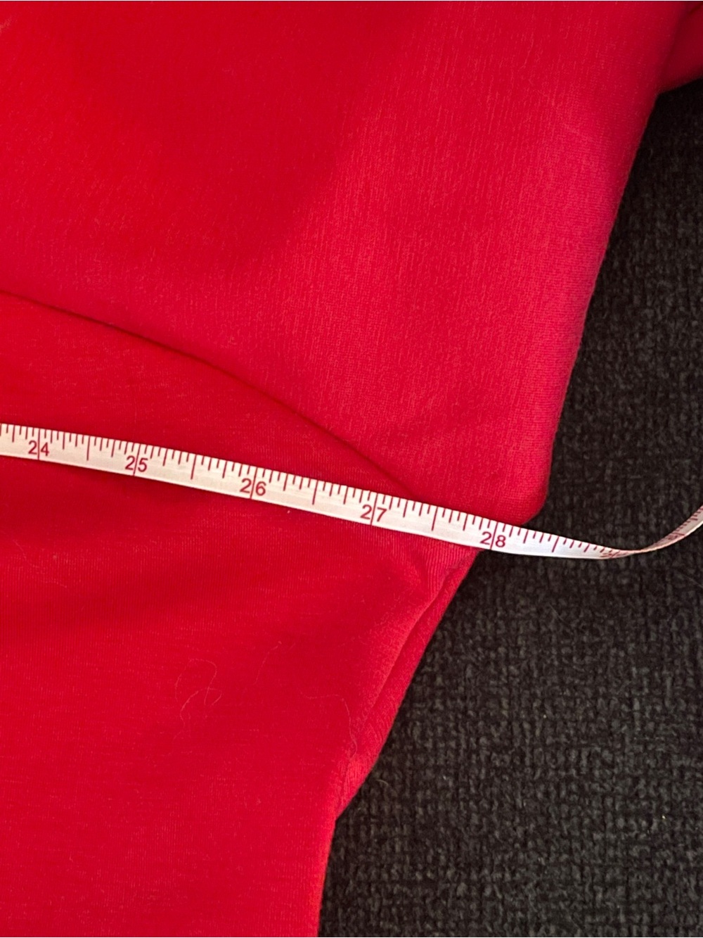 Discount Divas Boutique Red Short Sleeve Hoodie XL Like New - Picture 7 of 7